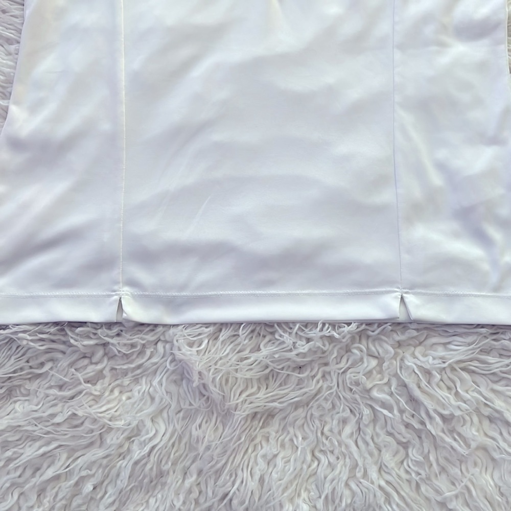 Ladies EP Tour Tech White button-down Golf Polo! Classic!ποΈββοΈβ³οΈ - Picture 4 of 8